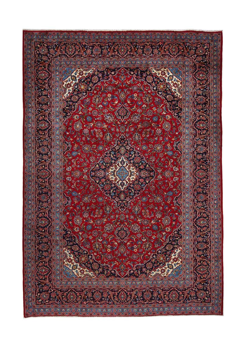 Perzisch tapijt - Keshan - 352 x 246 cm - rood