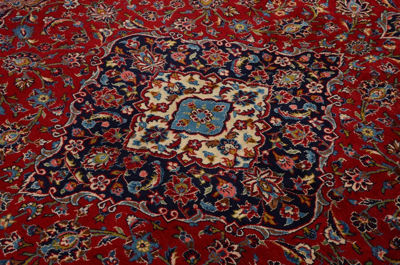 Perzisch tapijt - Keshan - 352 x 246 cm - rood