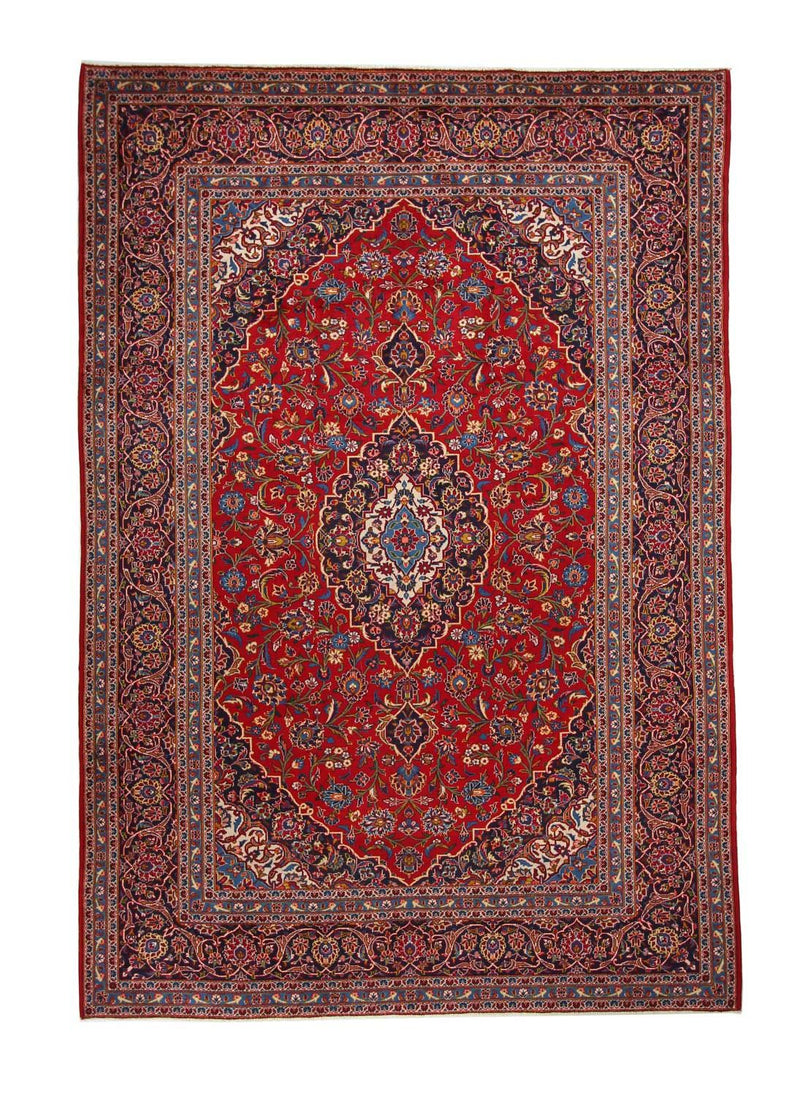 Perzisch tapijt - Keshan - 357 x 245 cm - rood