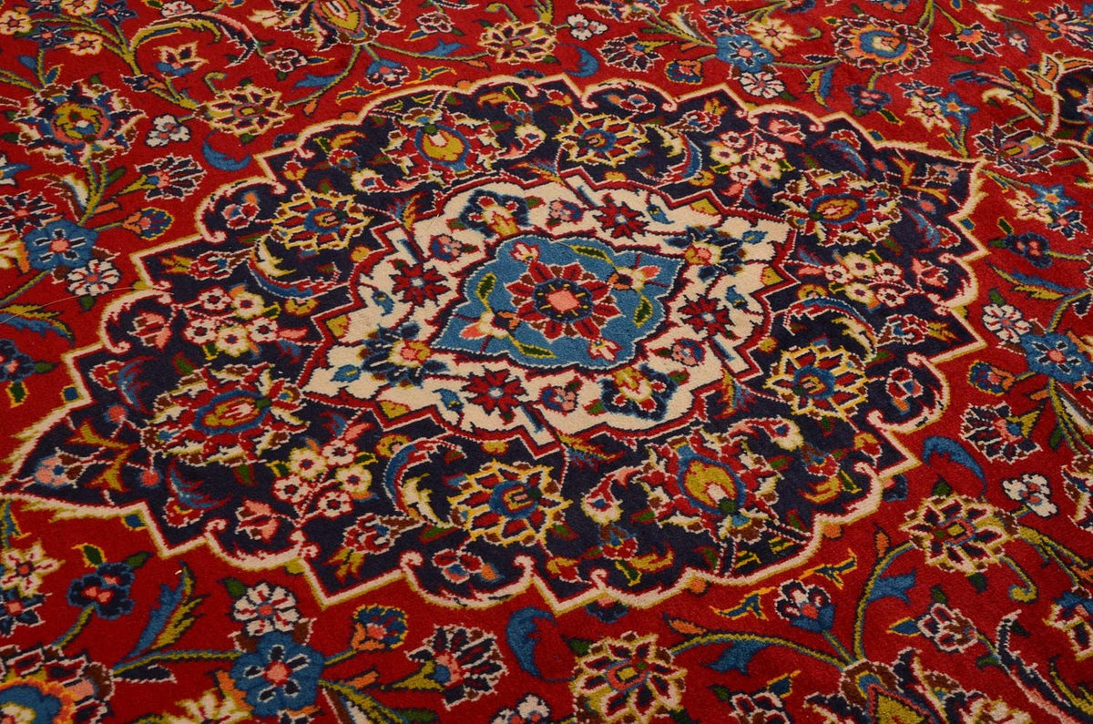 Perzisch tapijt - Keshan - 357 x 245 cm - rood