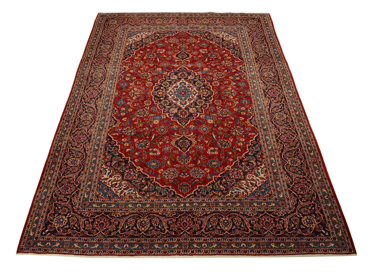 Perzisch tapijt - Keshan - 357 x 245 cm - rood