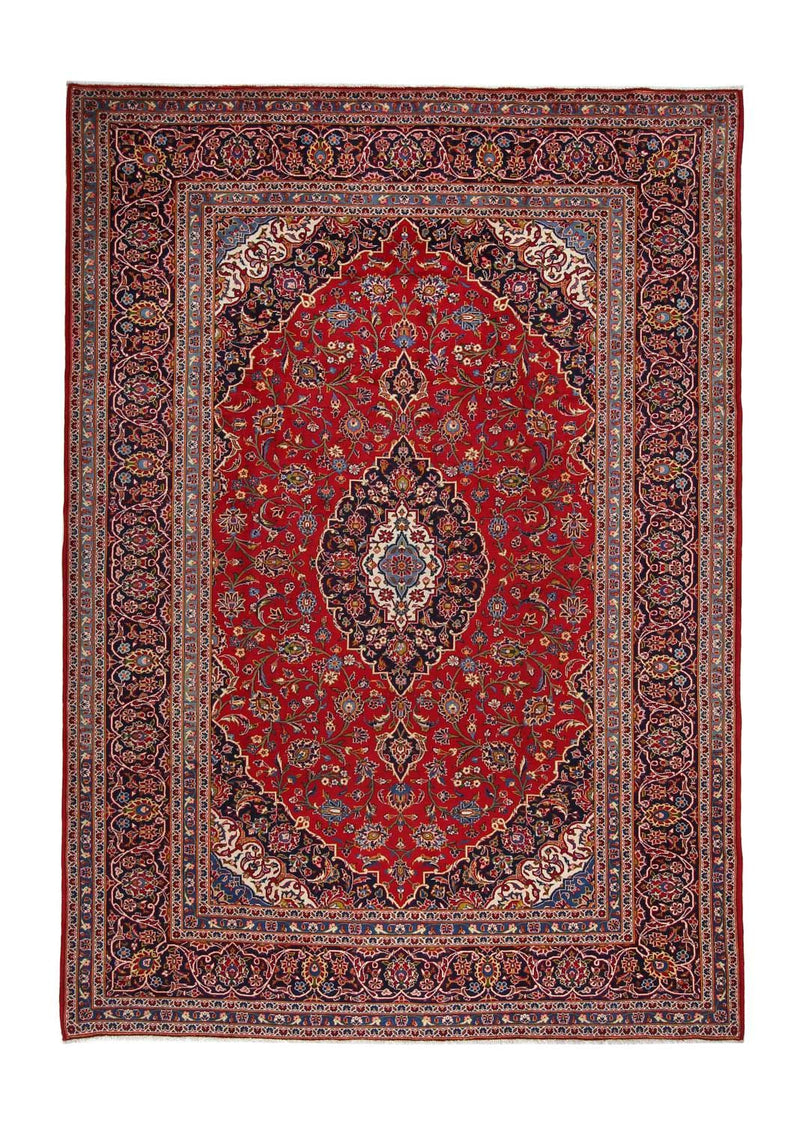 Perzisch tapijt - Keshan - 360 x 255 cm - rood