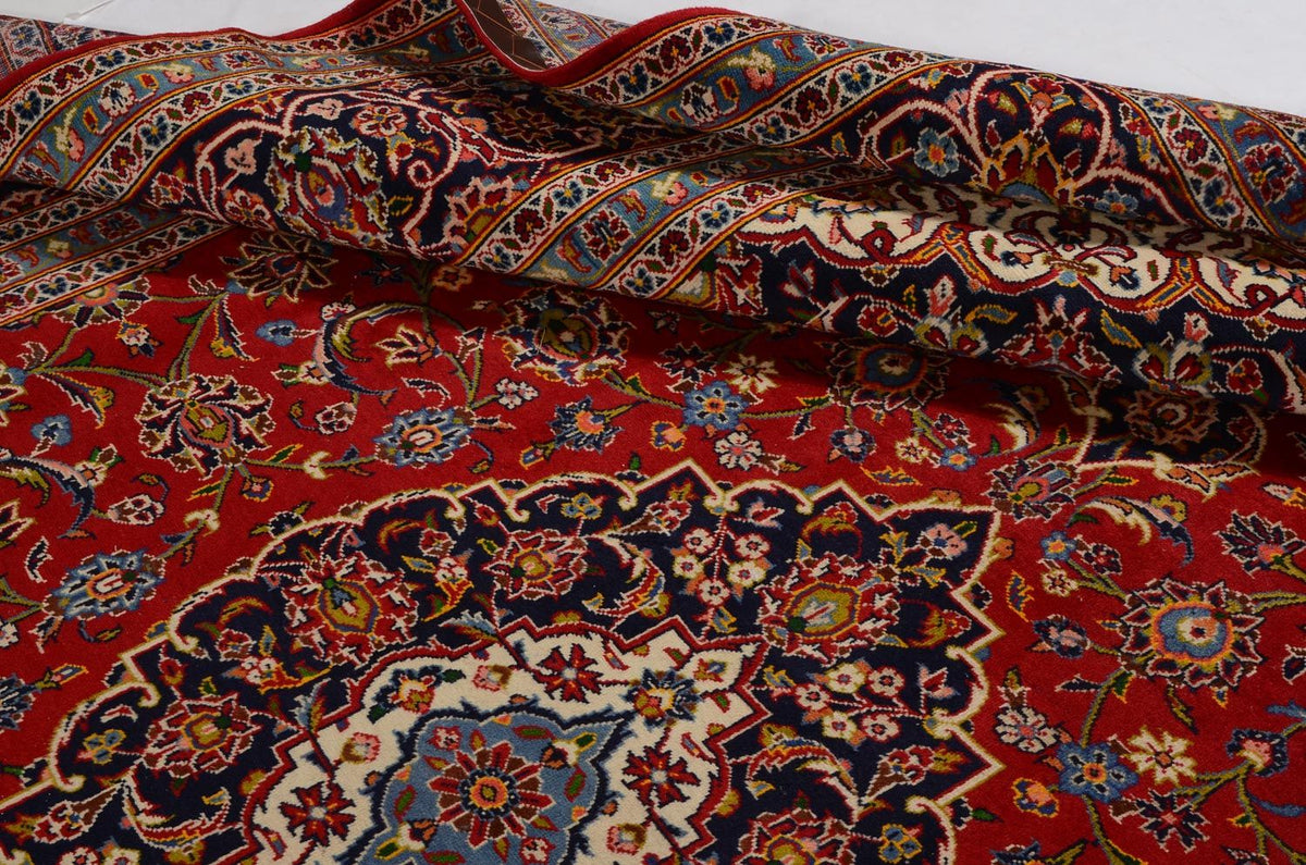 Perzisch tapijt - Keshan - 360 x 255 cm - rood