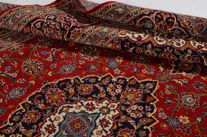 Perzisch tapijt - Keshan - 360 x 255 cm - rood