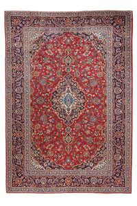 Perzisch tapijt - Keshan - 359 x 252 cm - rood