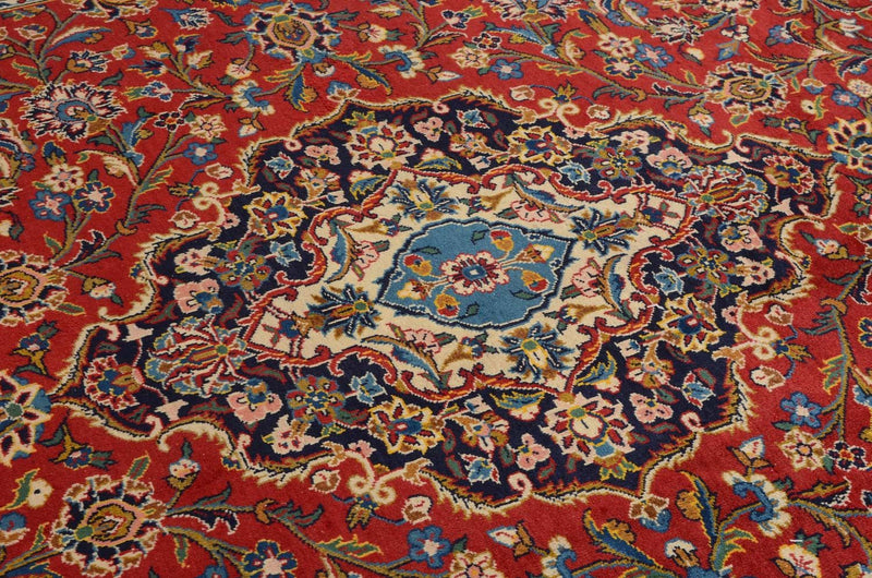 Perzisch tapijt - Keshan - 359 x 252 cm - rood