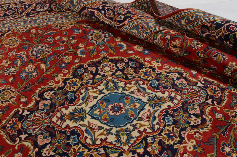 Perzisch tapijt - Keshan - 359 x 252 cm - rood