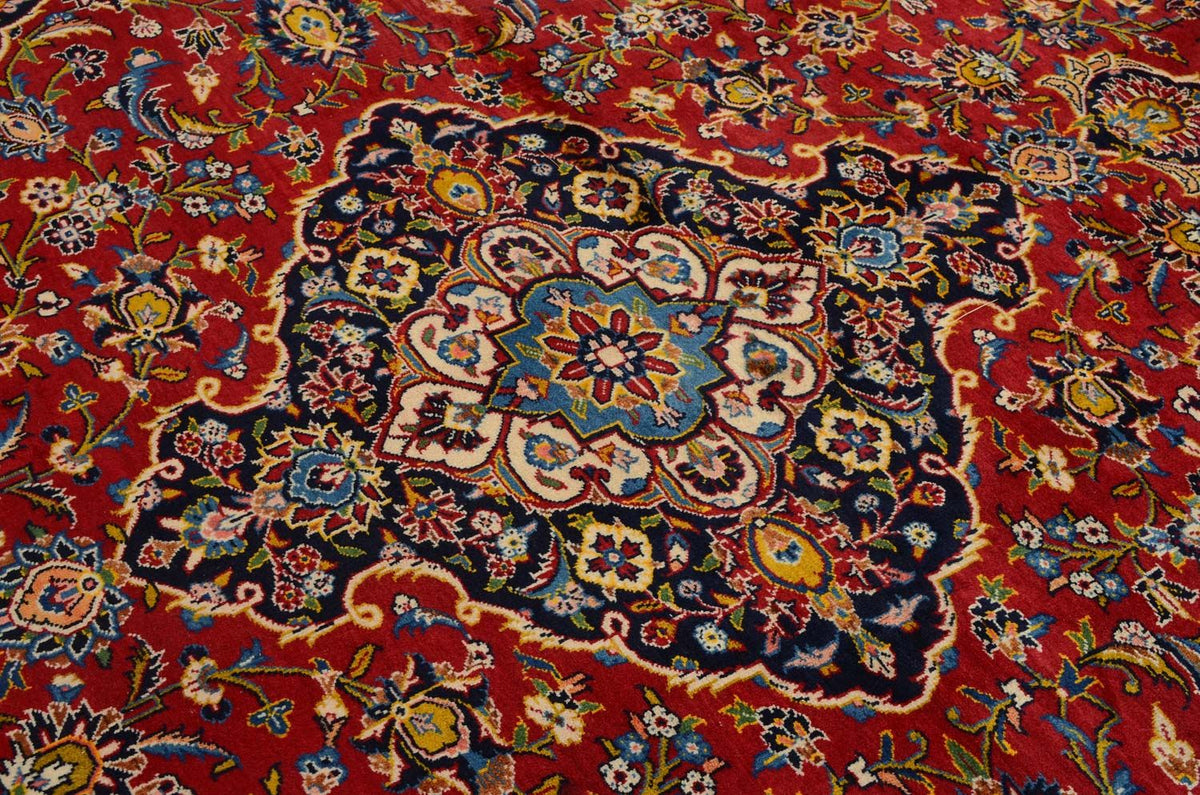 Perzisch tapijt - Keshan - 360 x 255 cm - rood