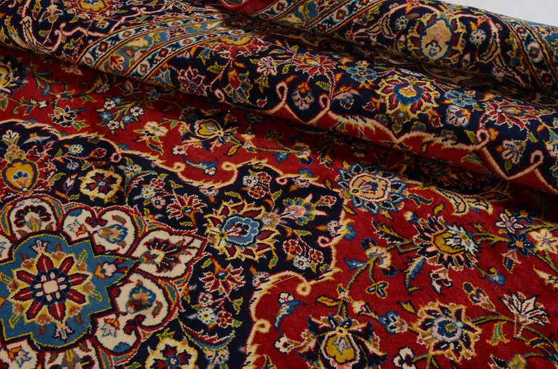 Perzisch tapijt - Keshan - 360 x 255 cm - rood