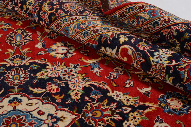Perzisch tapijt - Keshan - 350 x 242 cm - rood