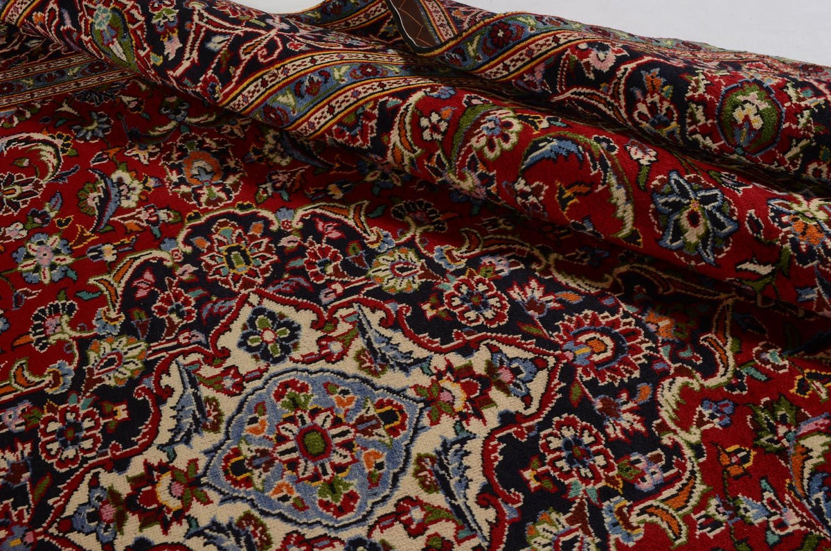 Perzisch tapijt - Keshan - 352 x 248 cm - rood