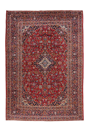 Perzisch tapijt - Keshan - 365 x 258 cm - rood