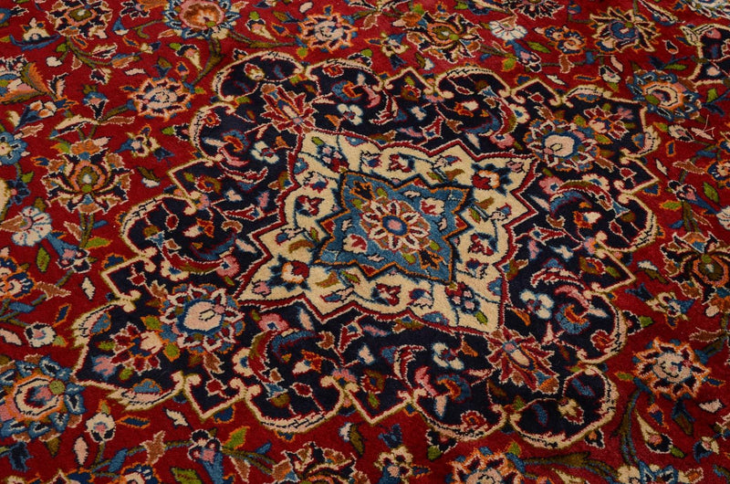 Perzisch tapijt - Keshan - 365 x 258 cm - rood