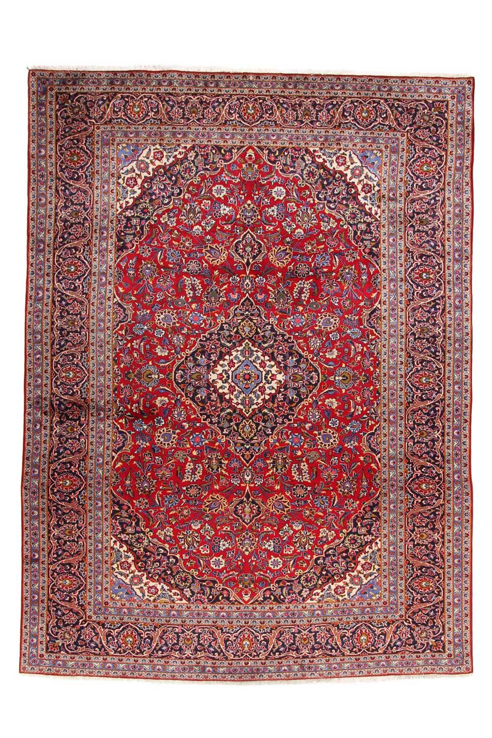 Perzisch tapijt - Keshan - 400 x 291 cm - rood