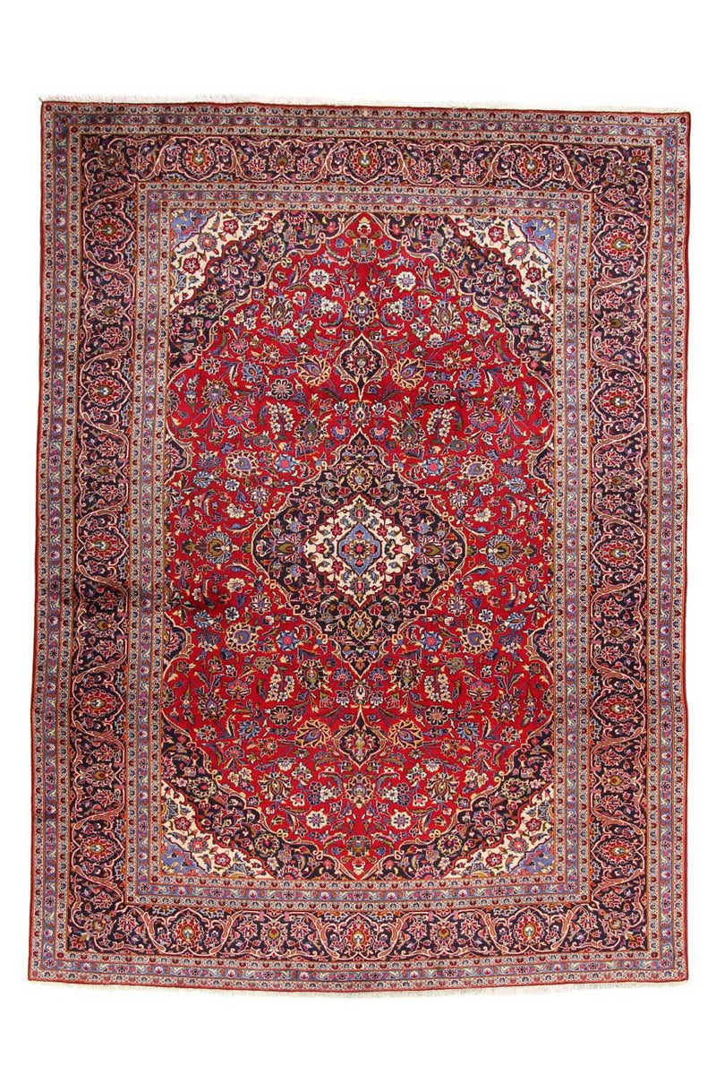 Perzisch tapijt - Keshan - 400 x 291 cm - rood