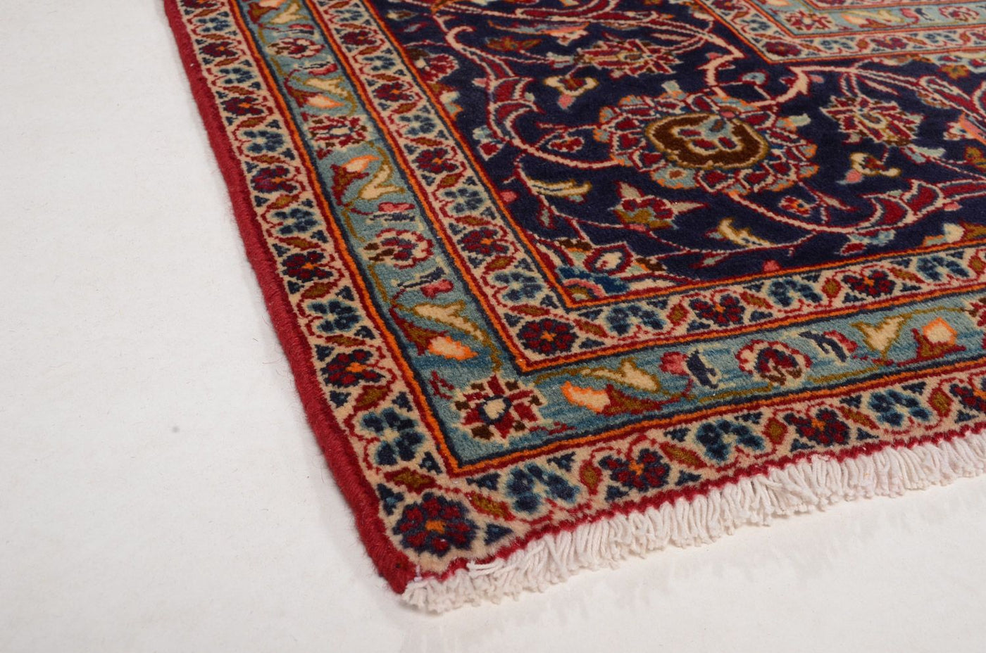 Kashan Tapijt 398x293cm - Perzisch tapijt