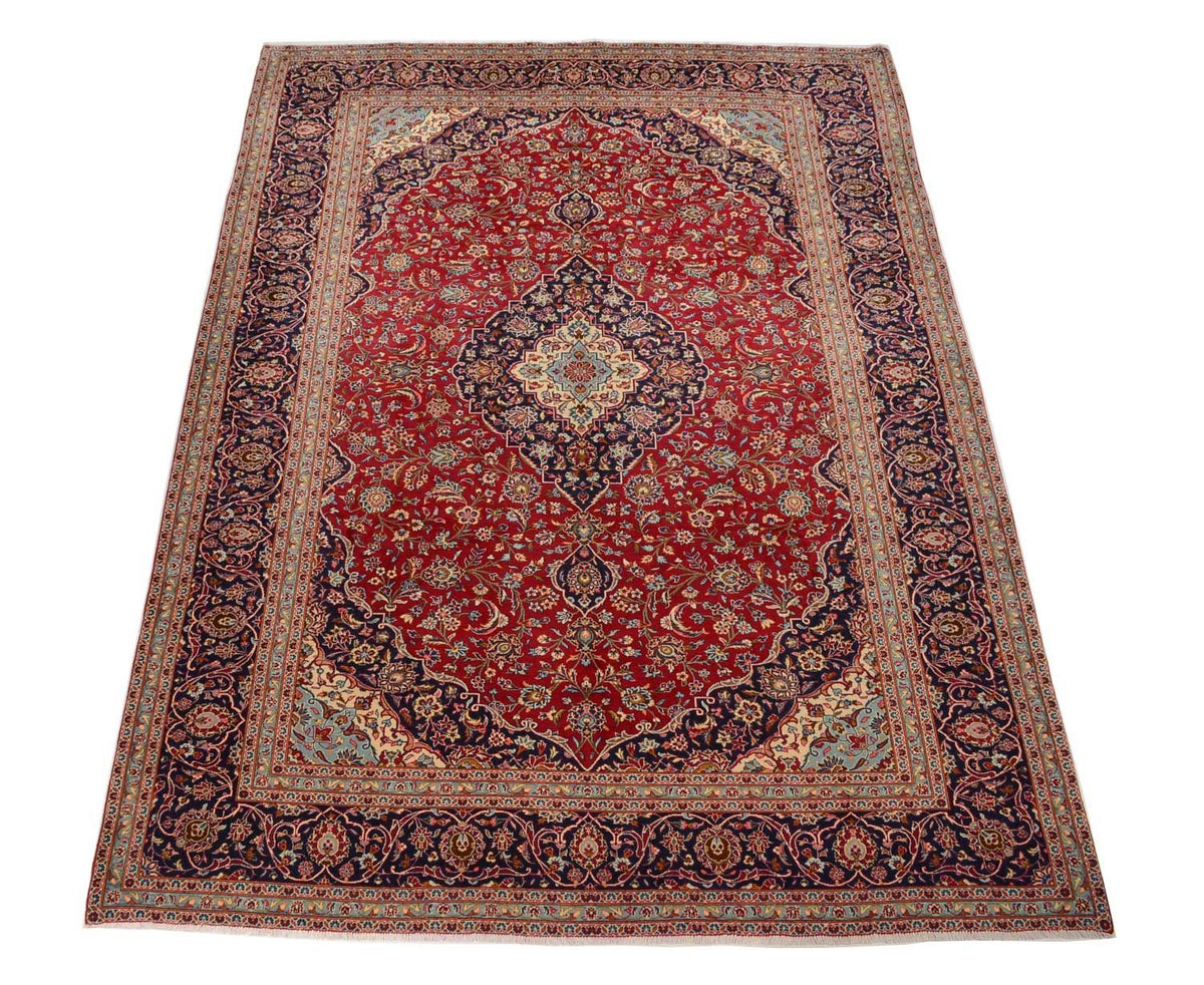 Perzisch tapijt - Keshan - 398 x 293 cm - rood