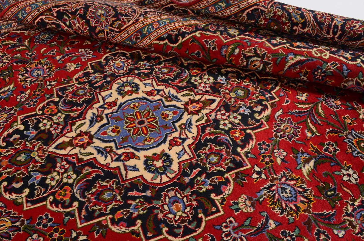 Perzisch tapijt - Keshan - 370 x 255 cm - rood