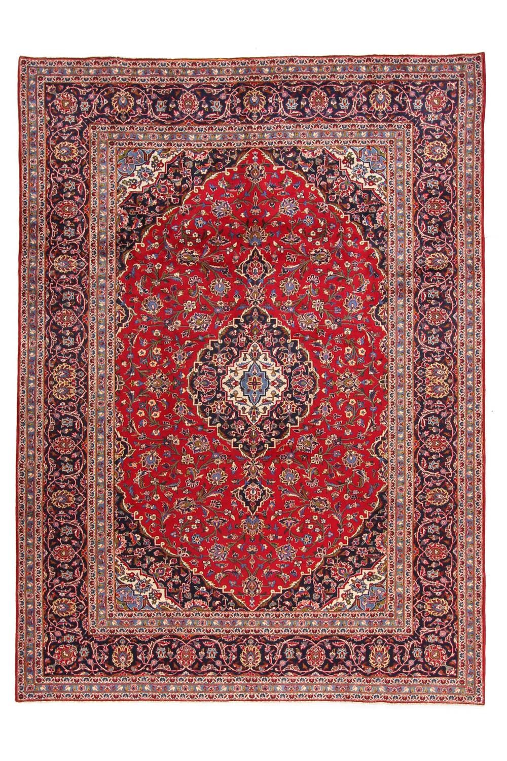 Perzisch tapijt - Keshan - 346 x 253 cm - rood