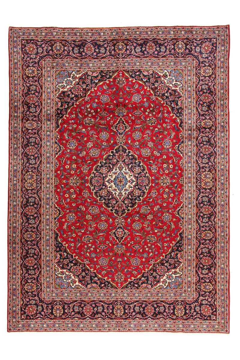 Perzisch tapijt - Keshan - 346 x 253 cm - rood