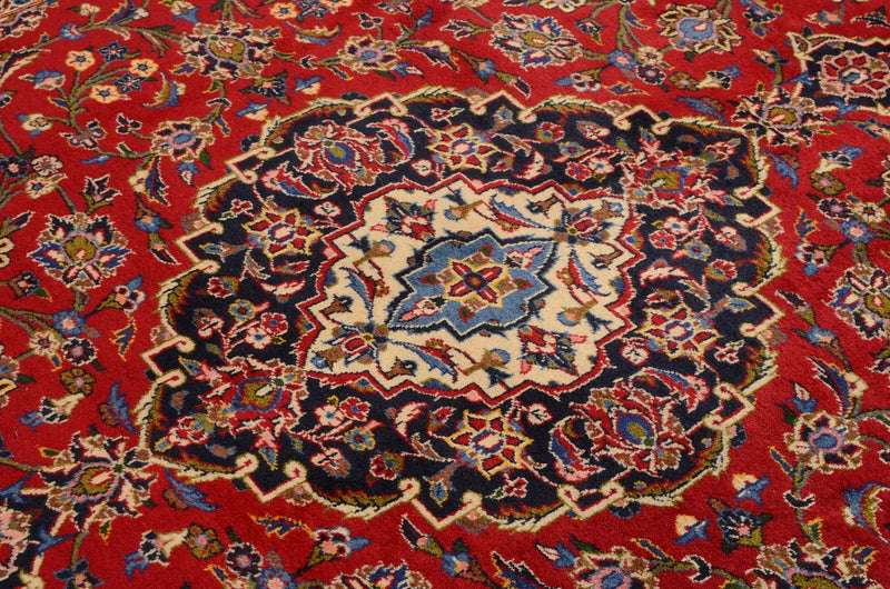 Perzisch tapijt - Keshan - 346 x 253 cm - rood