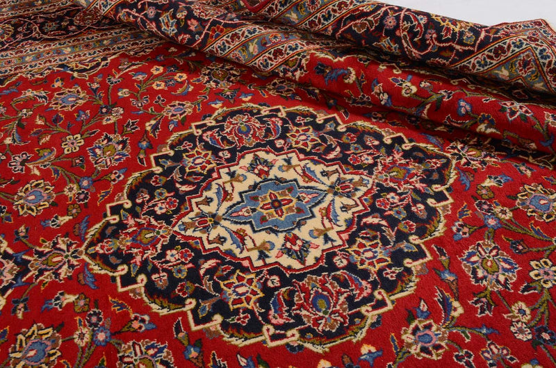 Perzisch tapijt - Keshan - 346 x 253 cm - rood