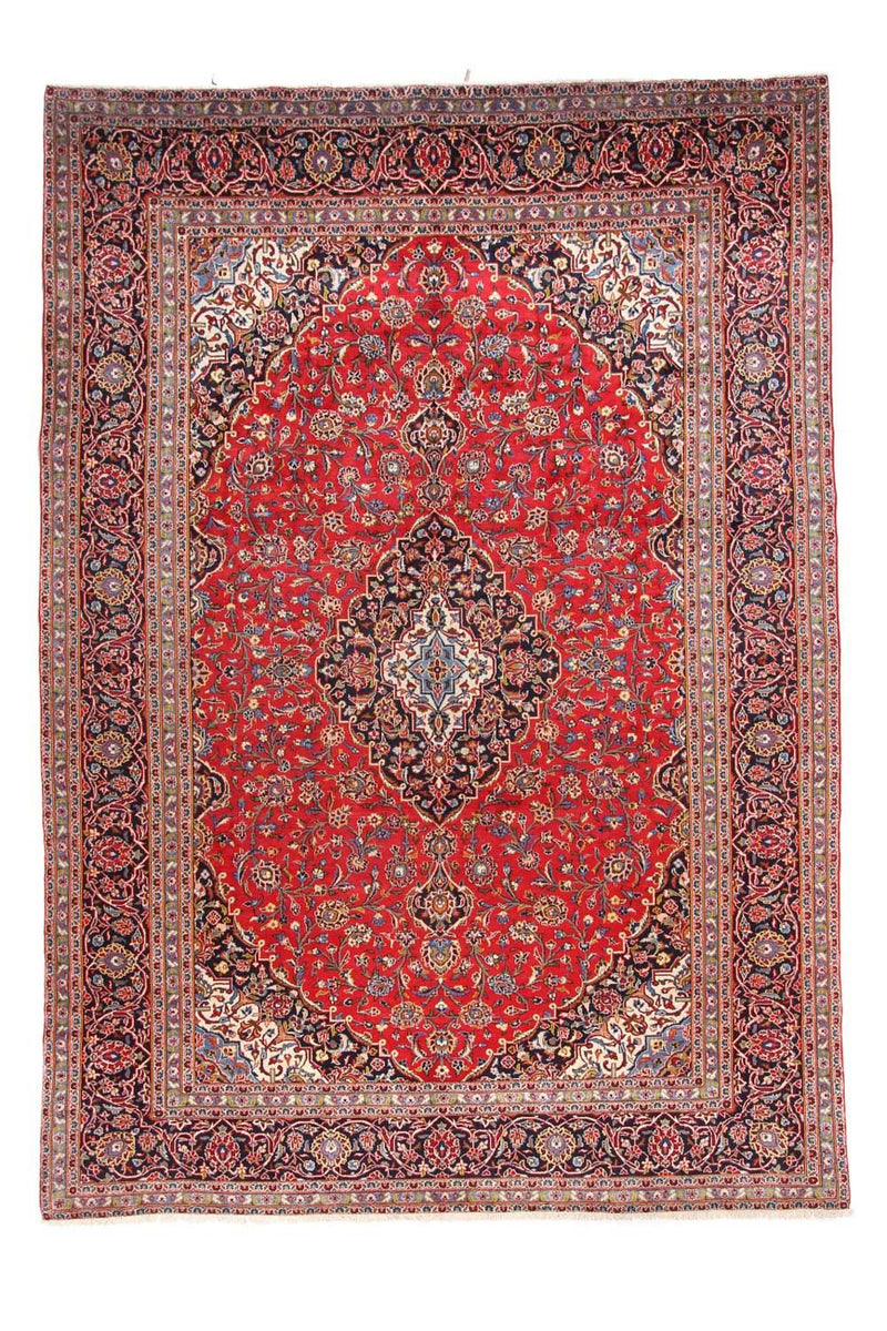 Perzisch tapijt - Keshan - 414 x 292 cm - rood