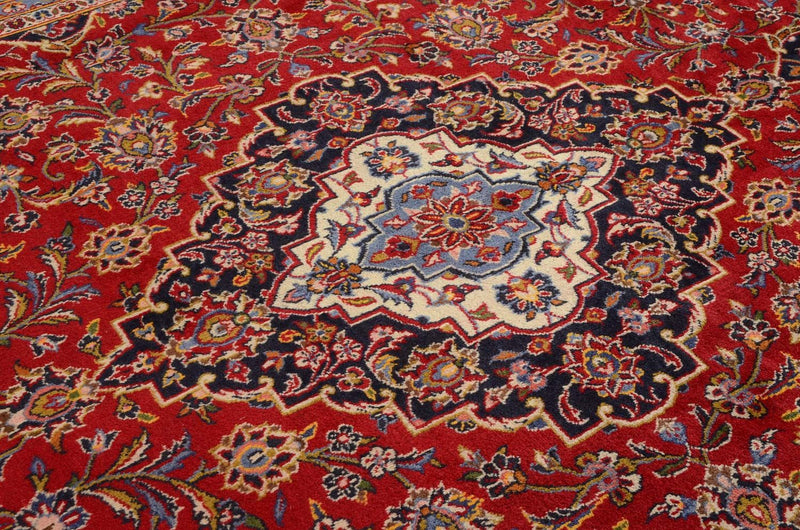 Perzisch tapijt - Keshan - 347 x 240 cm - rood
