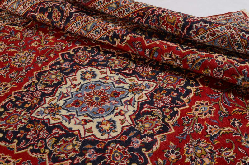 Perzisch tapijt - Keshan - 347 x 240 cm - rood