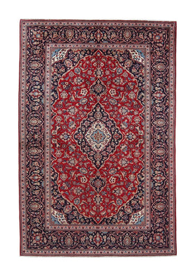 Perzisch tapijt - Keshan - 297 x 195 cm - rood