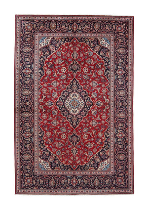 Perzisch tapijt - Keshan - 297 x 195 cm - rood