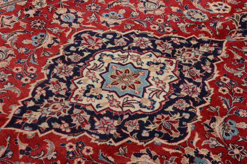 Perzisch tapijt - Keshan - 297 x 195 cm - rood