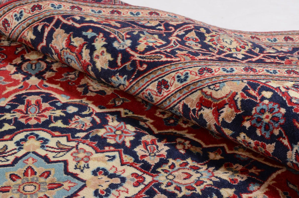 Perzisch tapijt - Keshan - 297 x 195 cm - rood