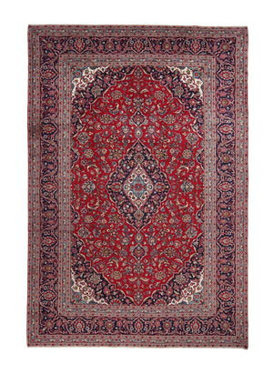 Perzisch tapijt - Keshan - 353 x 242 cm - rood
