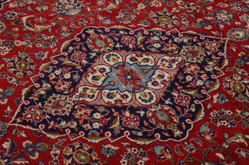 Perzisch tapijt - Keshan - 353 x 242 cm - rood