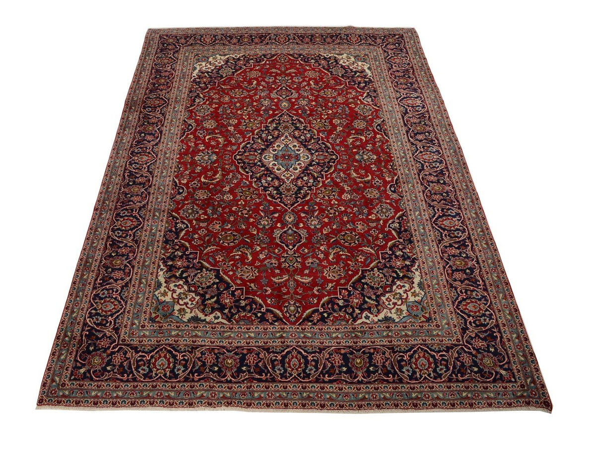 Perzisch tapijt - Keshan - 353 x 242 cm - rood