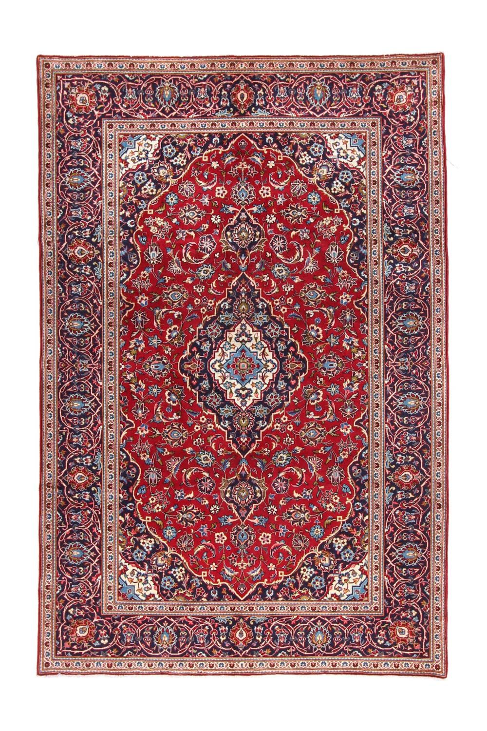 Perzisch tapijt - Keshan - 303 x 202 cm - rood