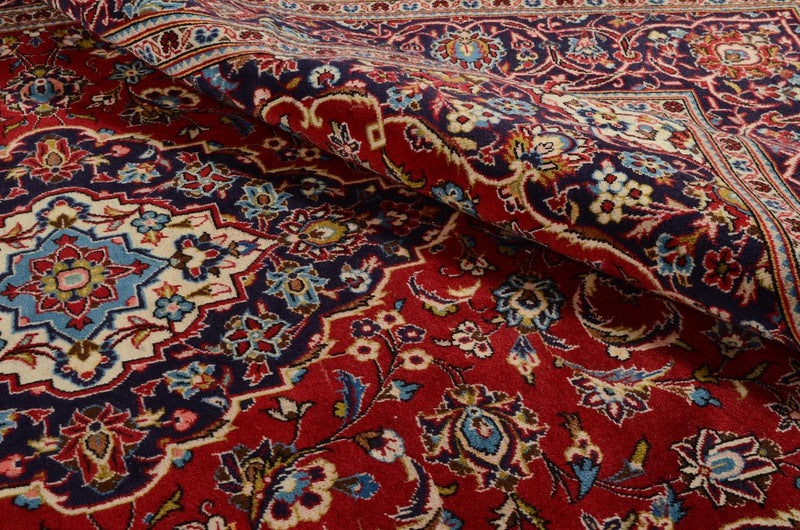 Perzisch tapijt - Keshan - 303 x 202 cm - rood
