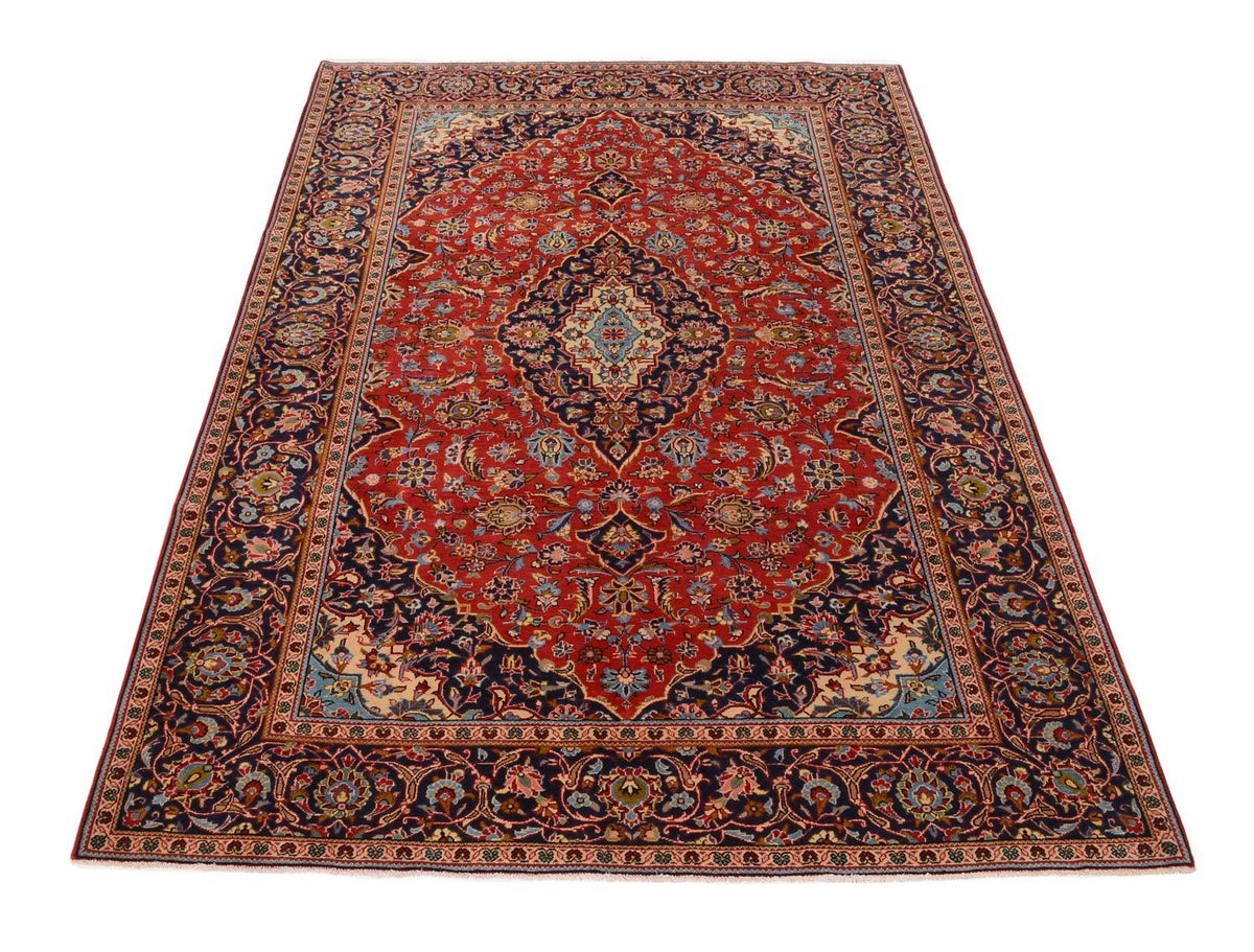 Perzisch tapijt - Keshan - 302 x 207 cm - rood