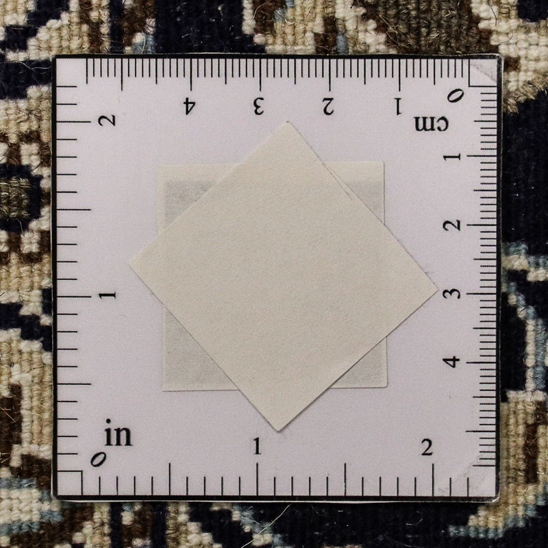 Loper Perzisch tapijt - Nain - Koninklijk - 200 x 62 cm - donkerblauw