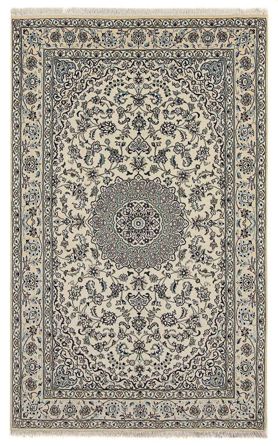 Perzisch tapijt - Nain - Koninklijk - 250 x 154 cm - beige