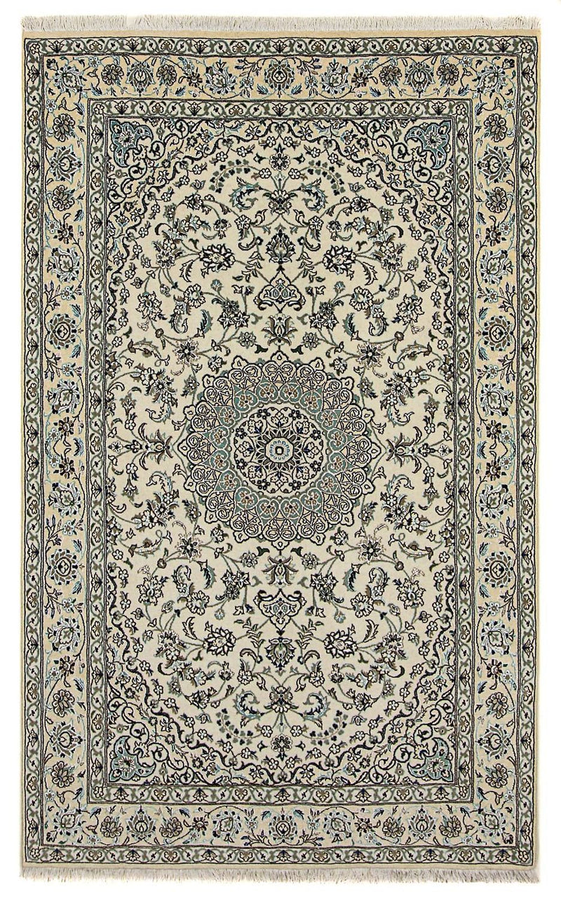 Perzisch tapijt - Nain - Koninklijk - 250 x 154 cm - beige