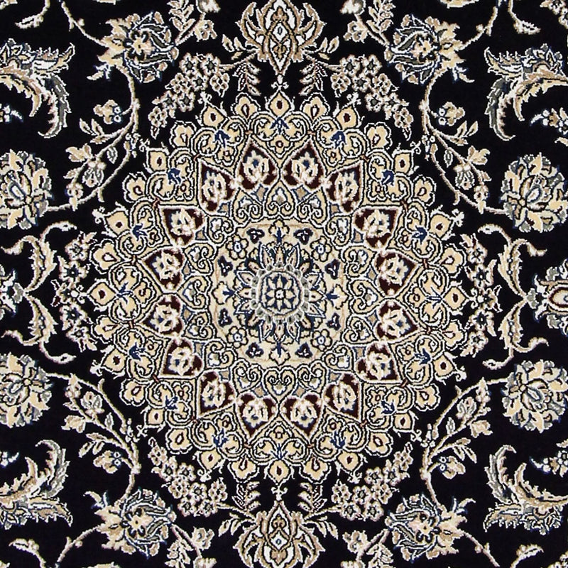 Perzisch tapijt - Nain - Koninklijk - 249 x 155 cm - donkerblauw