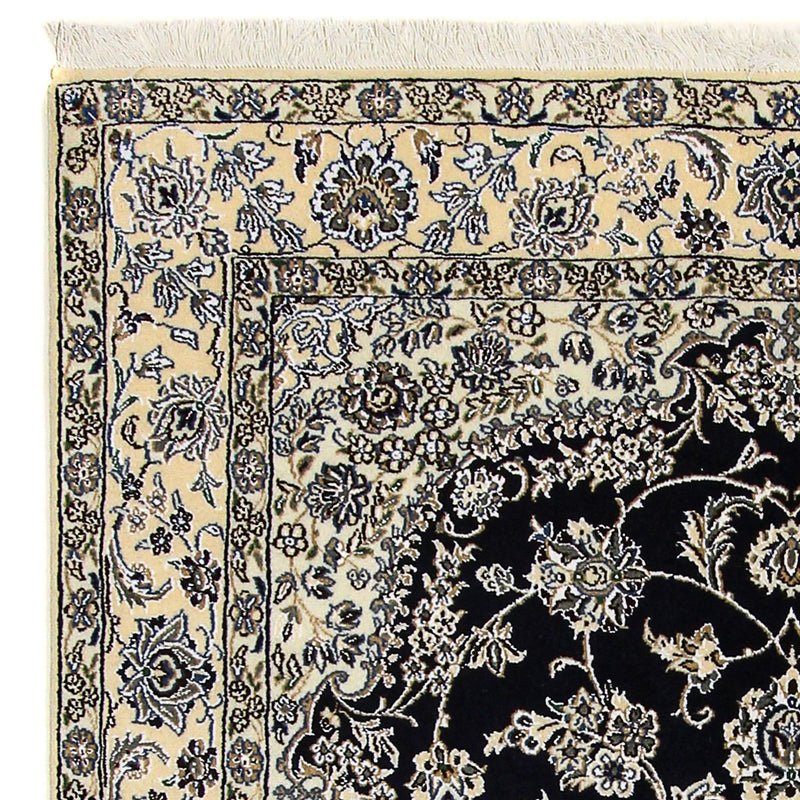 Perzisch tapijt - Nain - Koninklijk - 255 x 154 cm - donkerblauw