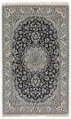 Perzisch tapijt - Nain - Koninklijk - 202 x 130 cm - donkerblauw