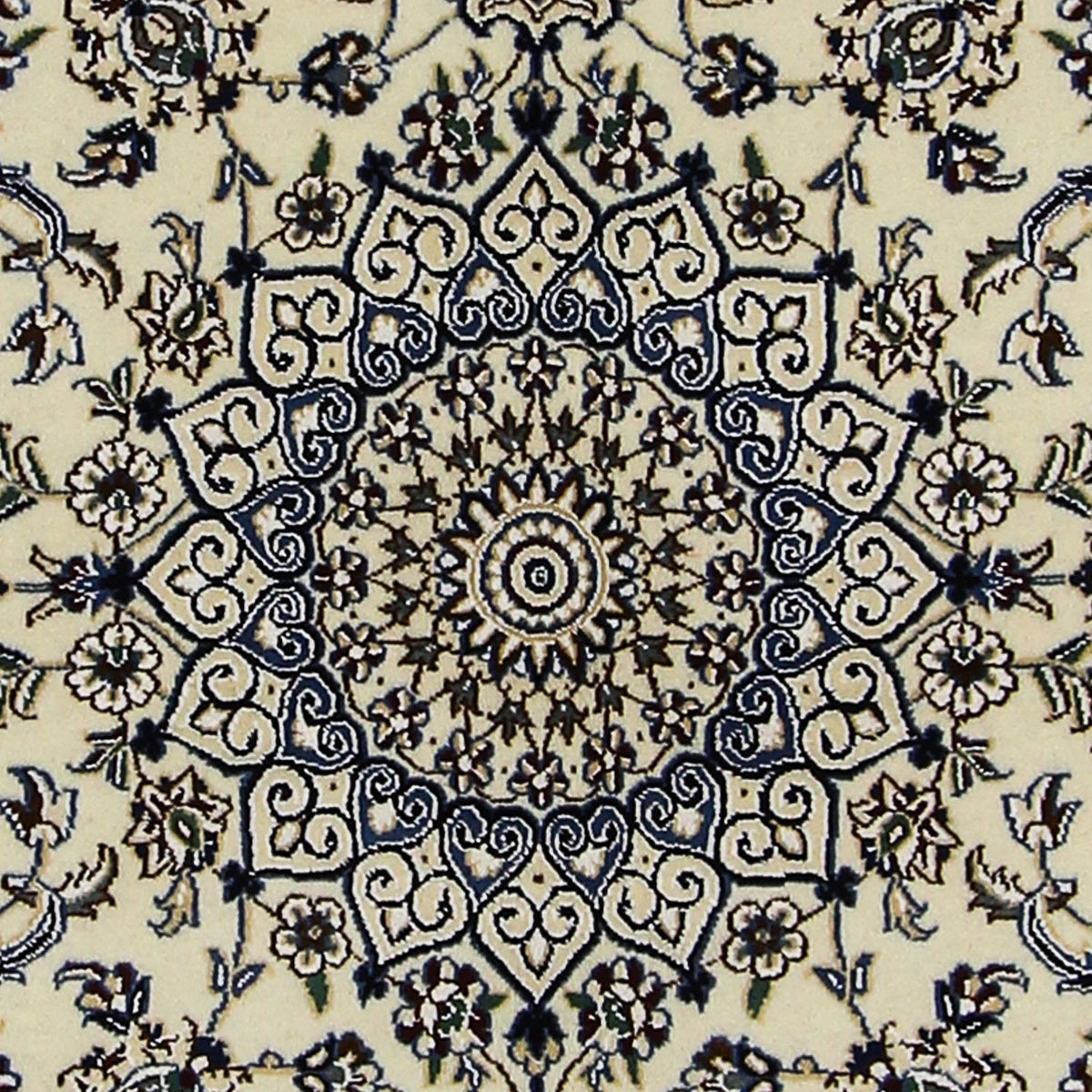 Perzisch tapijt - Nain - Koninklijk - 180 x 118 cm - beige