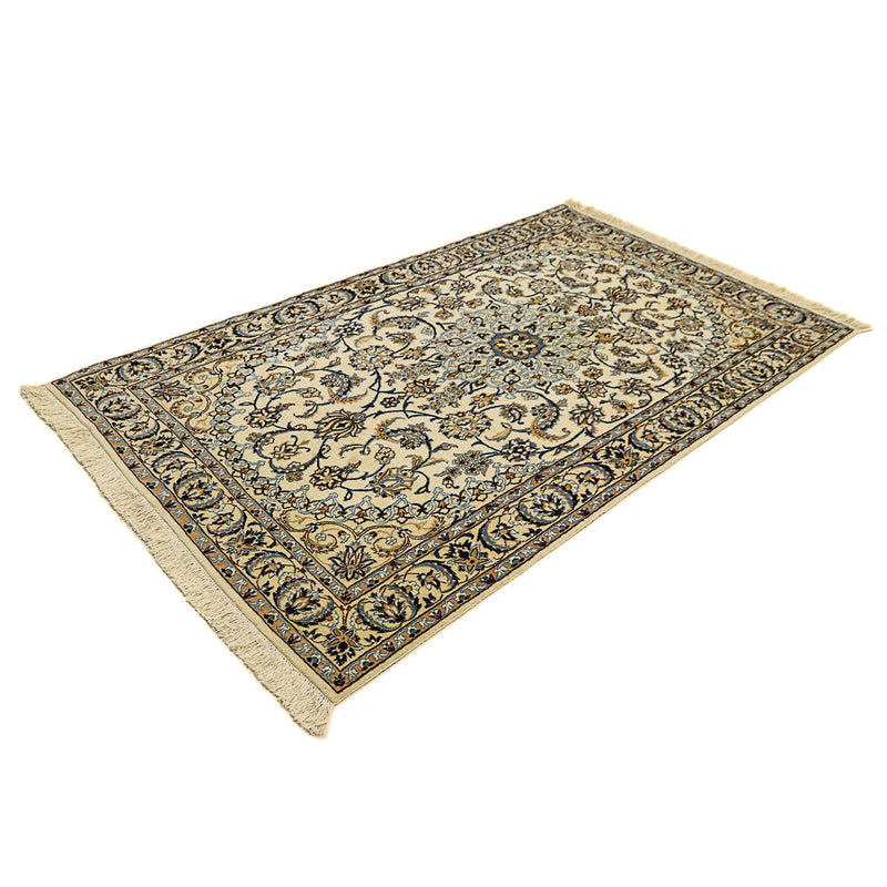Perzisch tapijt - Nain - Koninklijk - 205 x 125 cm - beige