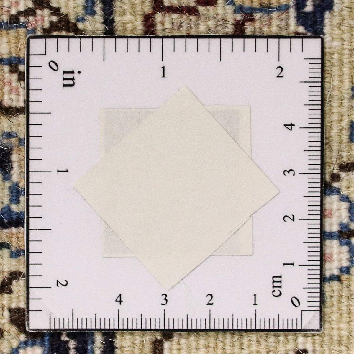 Perzisch tapijt - Nain - Koninklijk - 218 x 156 cm - donkerrood