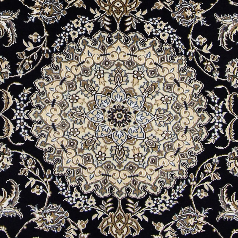 Perzisch tapijt - Nain - Koninklijk - 233 x 155 cm - donkerblauw