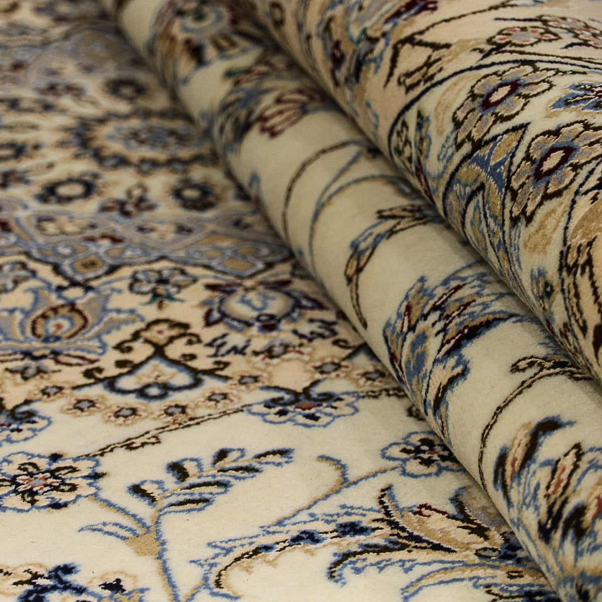 Perzisch tapijt - Nain - Koninklijk - 305 x 205 cm - beige